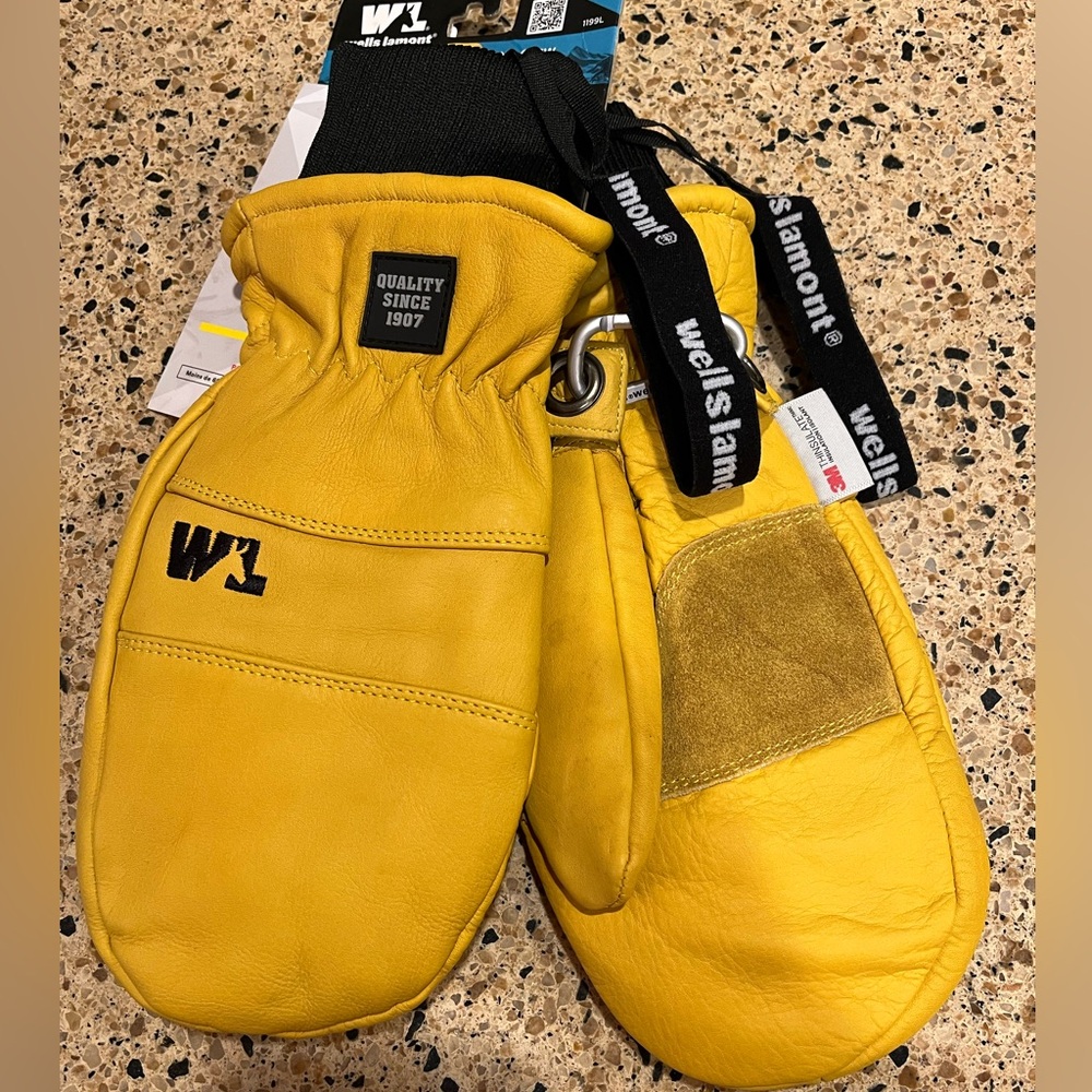 COPY - Wells Lamont Adult size Large work/winter insulated gloves/mittens
